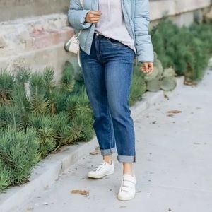 Loft Petite Boyfriend Jeans